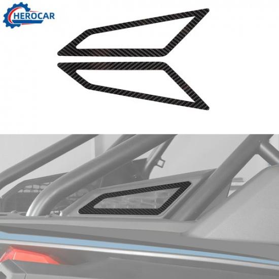 Kohlefaser-Lüftungsgitter-Lufteinlass-Rahmenverkleidung für Polaris RZR PRO XP Ultimate -25