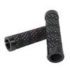2er Set Fahrradlenkergriff-Set Anti-Rutsch Dual-Locking PU Bequemes Fahrradlenkergriff-Set 22,2 mm Schwarz mit farbiger Basis