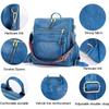 Umwandelbare Rucksack-Handtaschen aus Premium-Leder für Damen