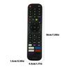 Replacement Remote Control Easy Functionality for EN2Q30H EN2F30H TV and Multiple Device Compatible