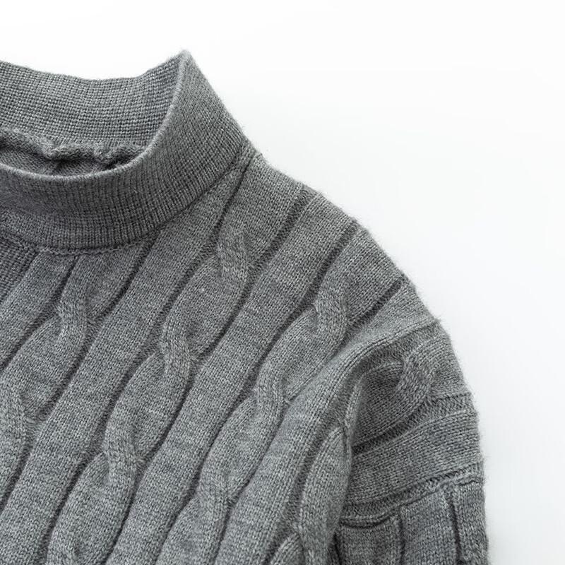 SNOOPY Men's Casual V-Neck Knit Pullover Sweater