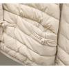 Autumn and Winter Women Ultra Light White Duck Down Jacket Oversize Loose Causal Short Puffer Coat Vintage Female Parkas