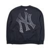 New MLB New York Yankees Sweatshirt Unisex Black 3AMTT0144-50BKS