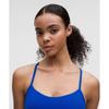 Lululemon Flow Y BrA Nulu  Light Support  A C Cups gAlACtiC CobAlt