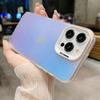 Luxus Laser Glitzer Farbverlauf Bunt Klar Matt Hülle für IPhone 15 11 12 13 14 Pro Max XR XS X Harte Acryl stoßfeste Abdeckung