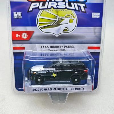 1:64 2020 Ford Police Interceptor Utility Hohe Simulation Druckgussauto Metalllegierung Fortgeschrittenes Automodell Sammlerstücke