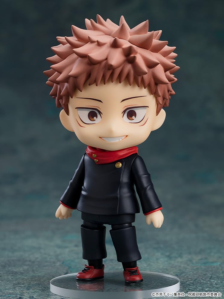 Good Smile Company TV Anime Nendoroid Yuji Itadori Plastic Painted Movable Figure Includes dedicated base Approximately 100mm tall "Jujutsu Kaisen"
