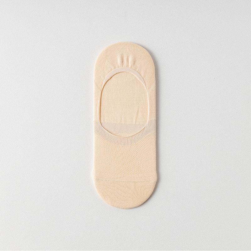 

Ультратонкие женские носки-лодочки, однотонные, простые, дышащие, влагоотводящие и без пятки. 1 pair