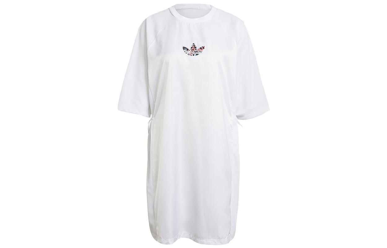 Adidas Originals Short Sleeved Dress Women s White GN3115 34