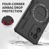 KEYSION Hollow Heat Dissipation Case for Infinix GT 30 Pro 5G TPU+PC Magnetic Cooling Shockproof Phone Cover for Infinix GT 30