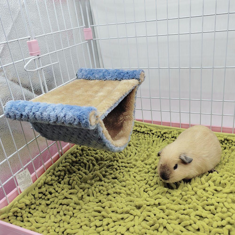 Fashion Warm Hanging Plush Pet Hammock Pet Sleeping Bag Hamster Cage Squirrel Beds