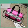 Victoria's Pink Pink Canvas Yoga Duffle Bag With Timeless Design For School And Gym