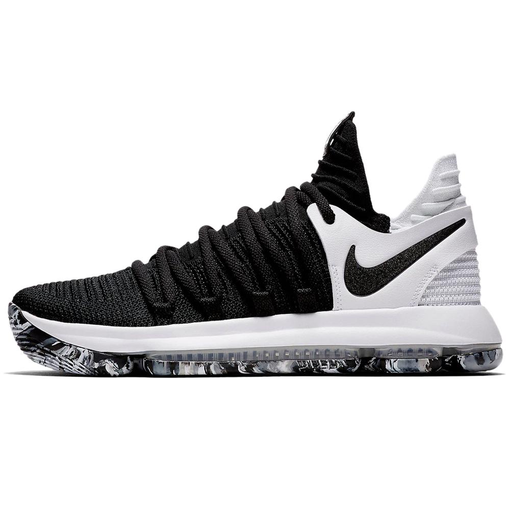 

новые Nike Zoom Kd 10 Ep Черно-белые 45