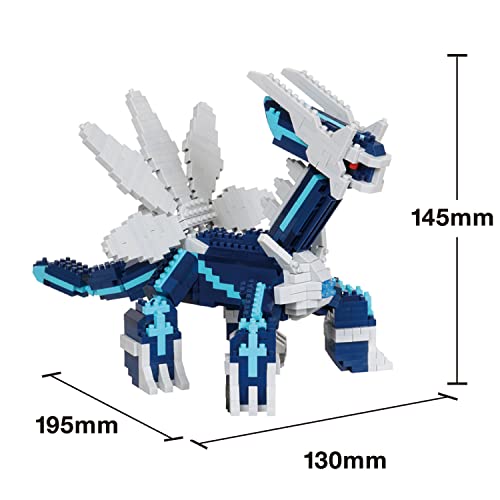 Kawada Nanoblock Pokemon Dialga Deluxe Edition NBPM_094