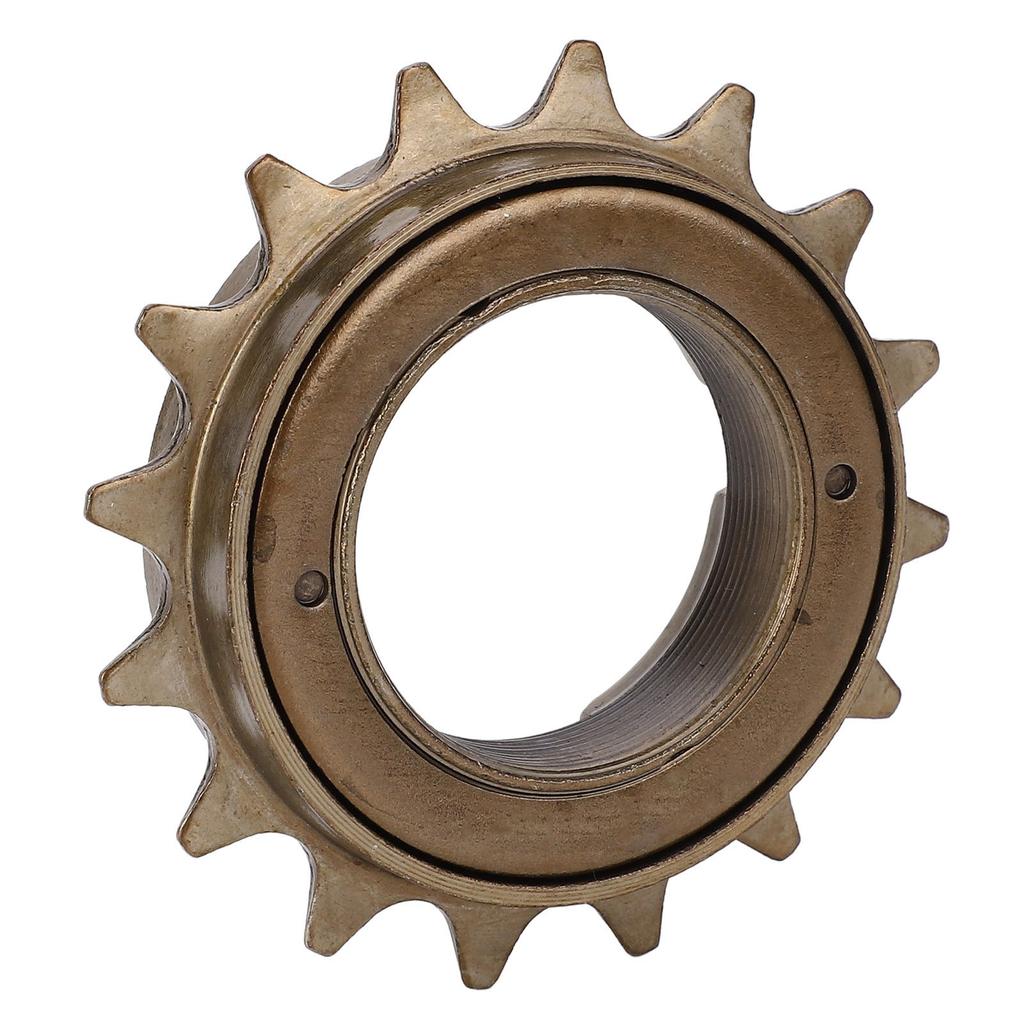 Single Speed Bike Freewheel Carbon Steel Threaded Universal One Speed Bicycle Freewheel for