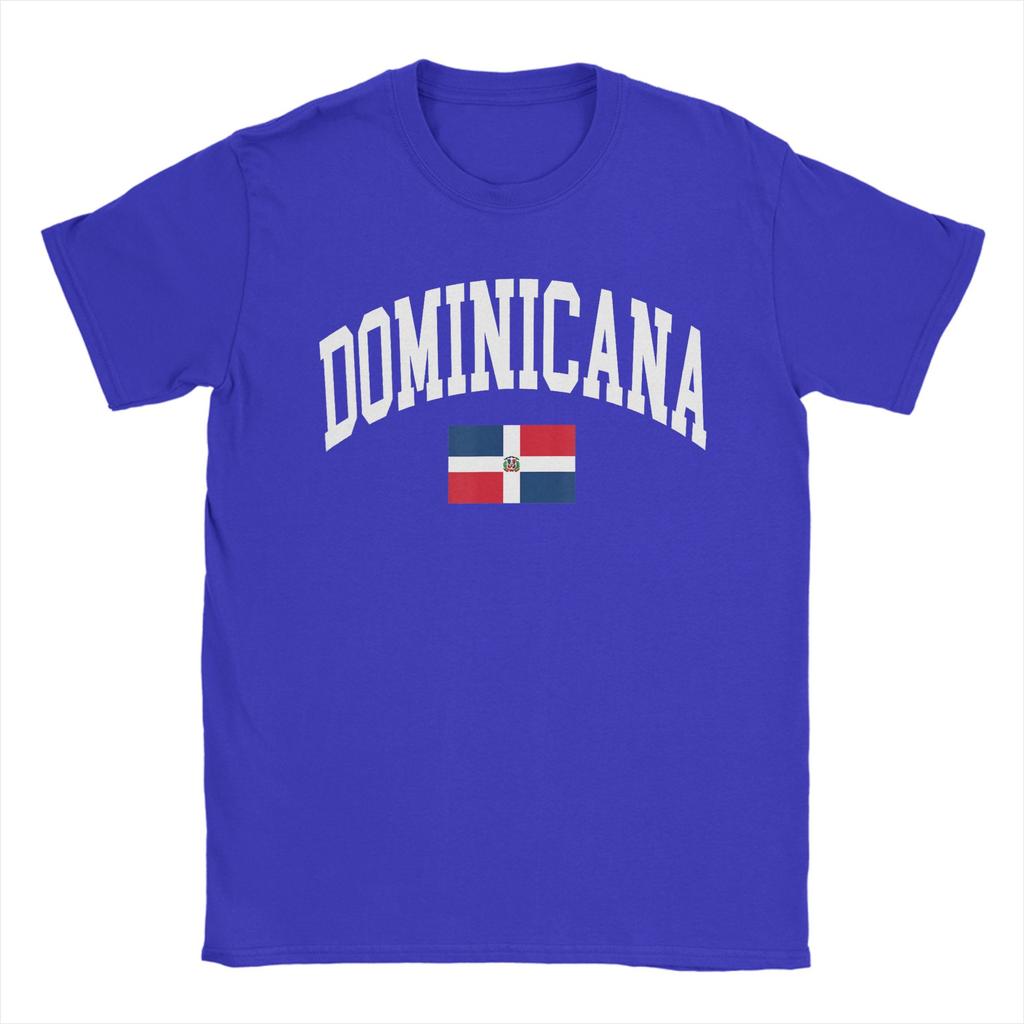 Dominican Republic Dominicana Flag Graphic TShirt Summer Cotton T Shirts For Unisex Fashion Tee Shirt ShortSleeve Clothes