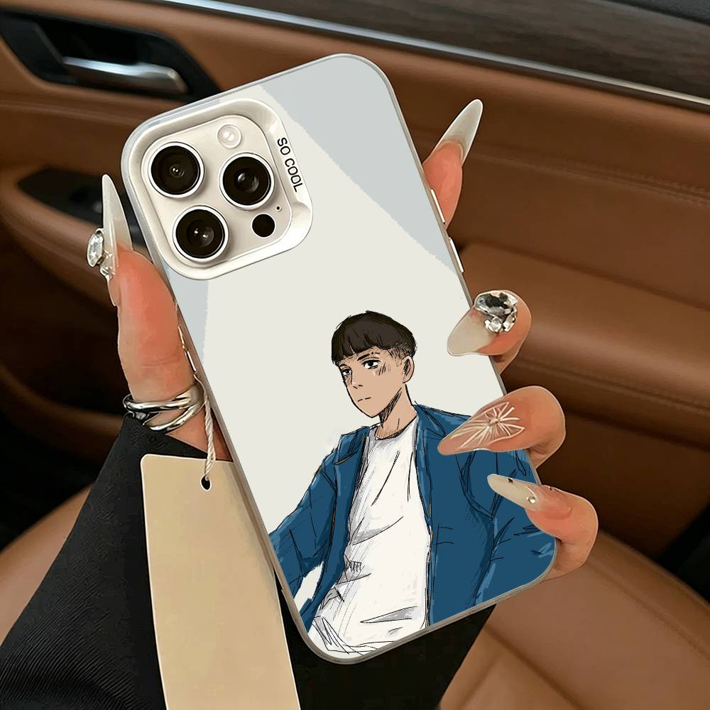 Singer M-Milo J Phone Case For iPhone 11 12 13 14 15 16Pro Max Plus white silver Phone Cover iPhone17ProMax
