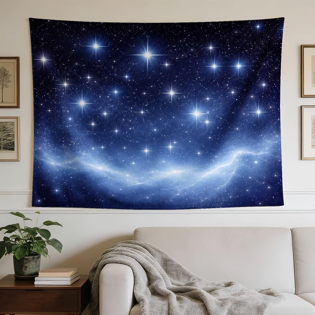 A Stylish Tapestry, Vibrant Stardust Nebula,perfect for Sprucing up Wall Decor in Homes, Dorms and Bedrooms.