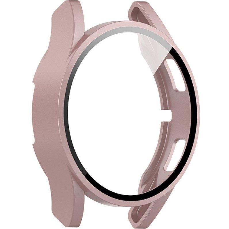 2in1 Case + Tempered Glass for Samsung Galaxy Watch 4 40mm, Pink