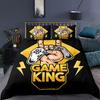 Gamepad 2/3 Piecebedroom setFor Teen Boys Queen Modern Gamer Comforter Duvet Cover  Video Game KidsGift Zip Duvet Cover