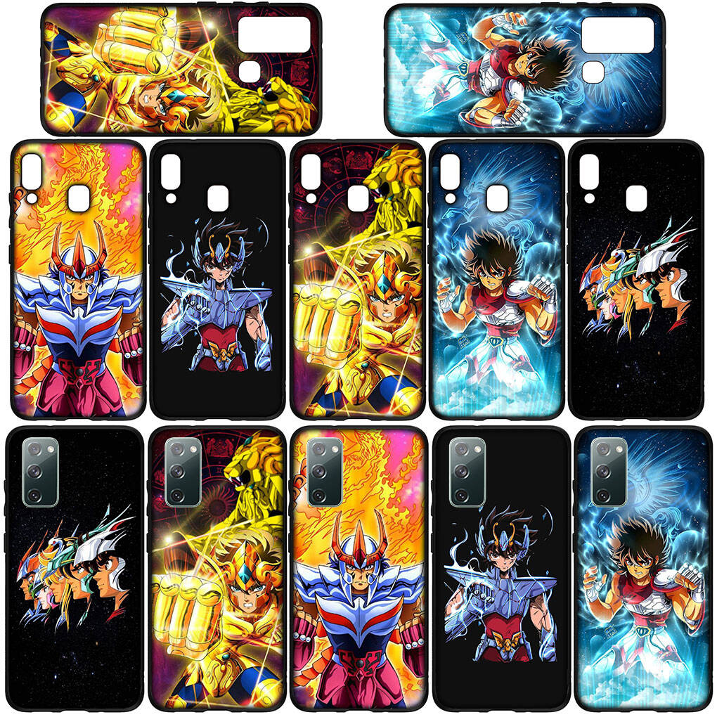 Phone Case for Samsung Galaxy S25 S23 S22 S24 Ultra FE S9 A05 A06 A15 A16 A36 A37 A35 A54 A55 A56 A57 A25 A26 A53 A17 Anime Saints Comics Seiyas Cover