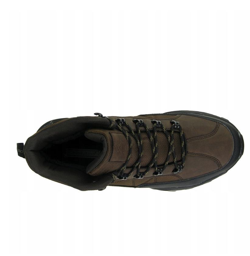 Cross Jeans KK1R4019C brown men's trekking shoes, insulated, waterproof