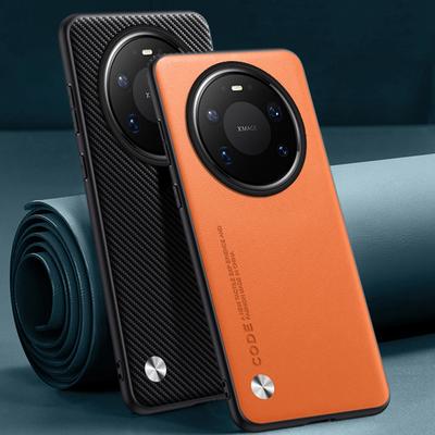 Luxuriöse PU-Lederhülle für Huawei Mate 80 Pro Max Rückseite TPU Silikon Stoßfester Schutz Handyhülle für Huawei Mate80 Pro