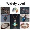 Versatile Brass Wires for Crafting Supplies 12 Gauge Soft Bendable Sturdy Metal for Jewelry and Armatures 12 Color