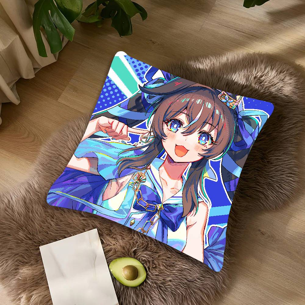 

Cute Uma Musume Pretty Derby Pillow Case Cushion Cover Decor Home Throw Pillow Covers For Couch Camping Pillow Cover Decorations 12x12Inch