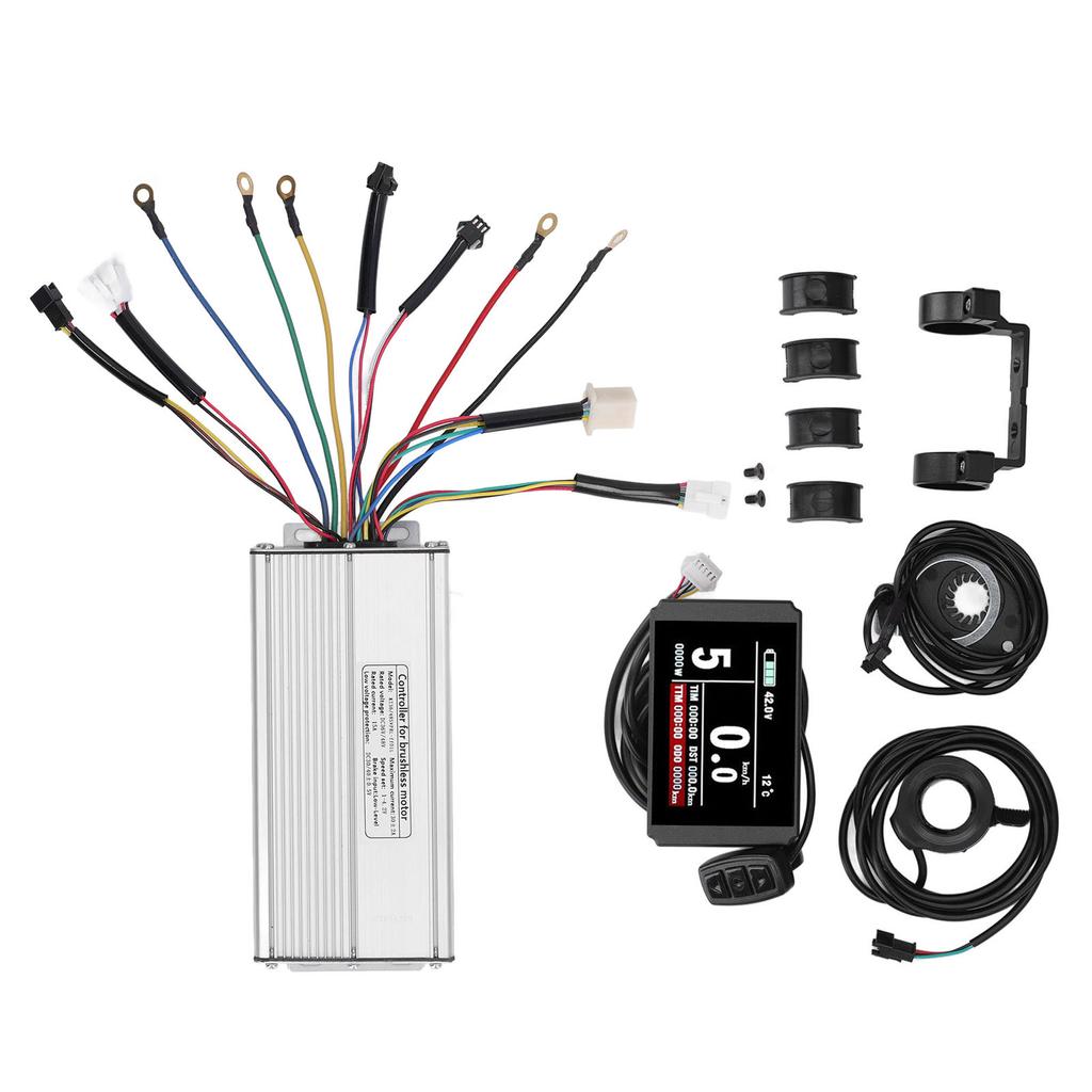 Sinuswellen-Motorcontroller LCD8H Panel Daumengas-Kit für 48V 1000W 1500W Motor Elektrofahrrad Roller