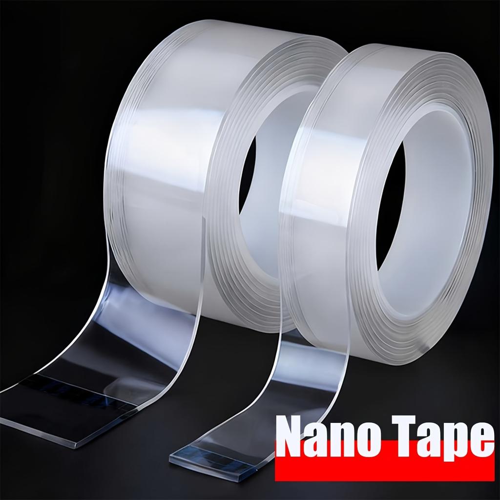 Heavy Duty Double Sided Nano Tape, Clear Traceless Adhesive Tape For Wall & Car, Super Strong Viscosity Anti-Slip Sticker, Heat Resistant