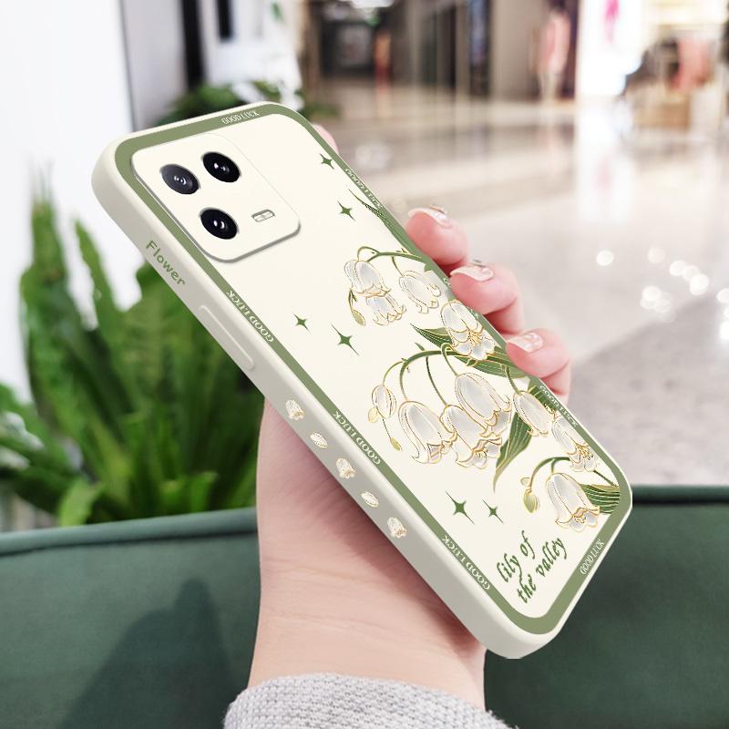 

May Bells Phone Case For Xiaomi Mi 15 14 14T 13 13T 12 12X 12T 12S 11 11T 10 10T 9 9T Pro Lite Liquid Silicone Cover Xiaomi 14T