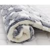 Pet Sleeping Mat Dog Bed Cat Bed Soft Hair Thickened Blanket Pad Fleece Home Washable Warm Bear Pattern Blanket Pet Supplies