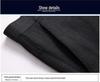 Men's Thickened Velvet Loose Straight Casual Trousers for Autumn & Winter - Ideal for Middle-Aged & Older Adults