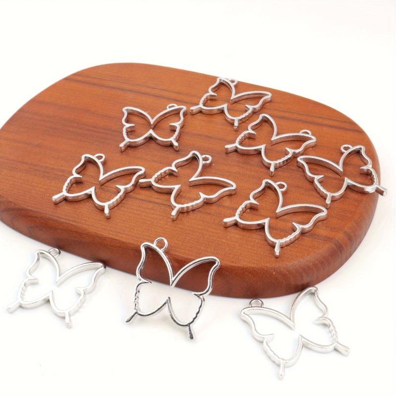 

Сделай сам Ювелирные аксессуары Капля Сплав Рамка Капля-бабочка Форма 5pcs разноцветный