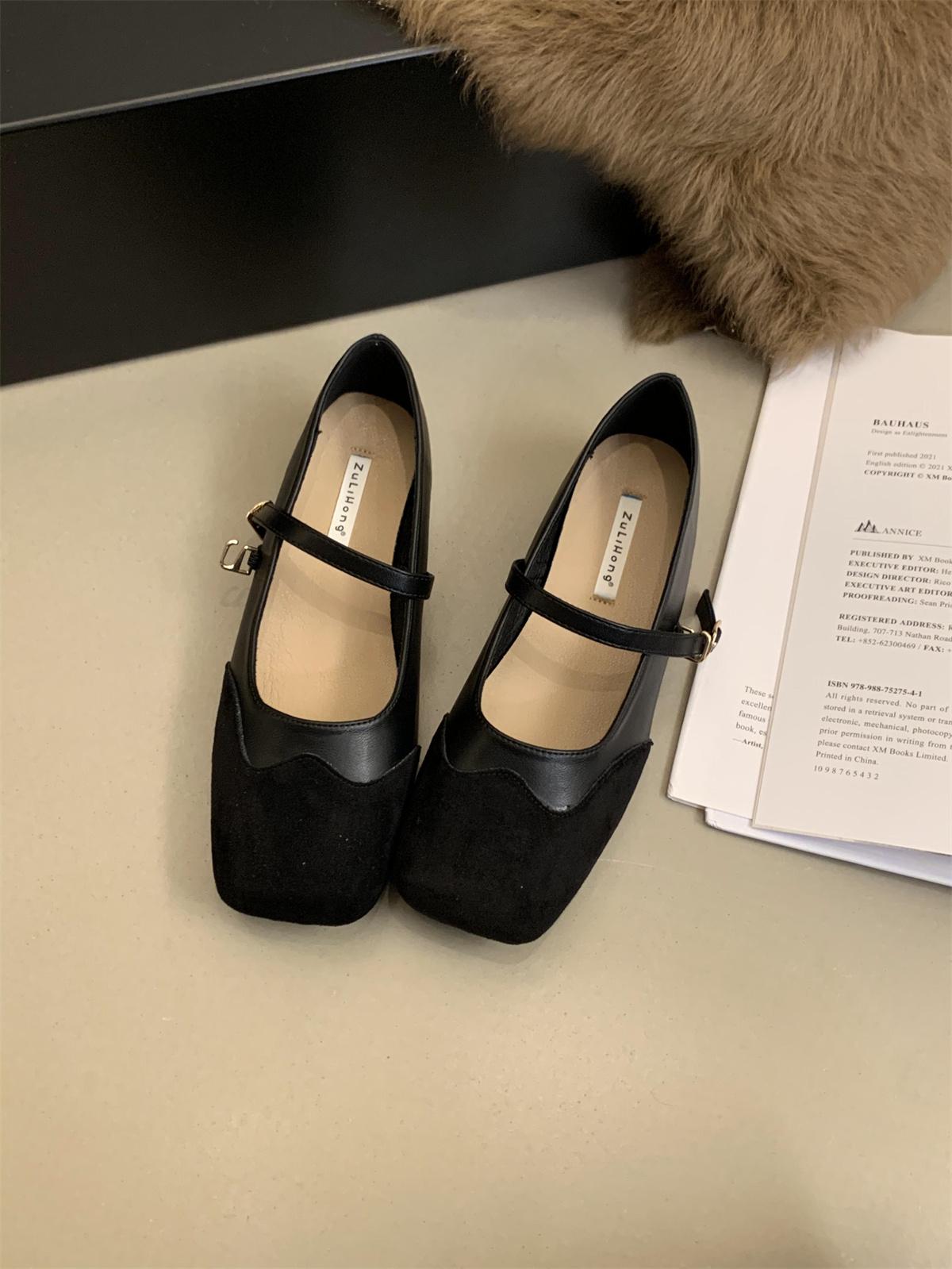 

Fashion Slip on Casual Loafers Mules Elegant Summer Square Toe Chunky Low Heel Shallow Office Lady Pumps Shoes Comfortable Women s Dress 39