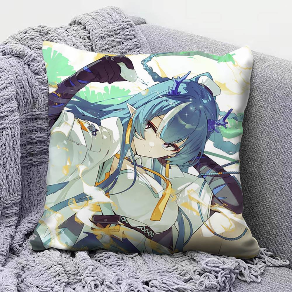 Arknights SUI SHU Home Sofa Cushion Covers and Aecorative Custom Pillow Covers