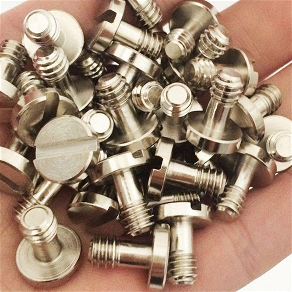 DSLR Camera Tripod Light Stand Camera Screw Tripod Mount Adapter Camera Plate Screw 1/4 Inch Screw
