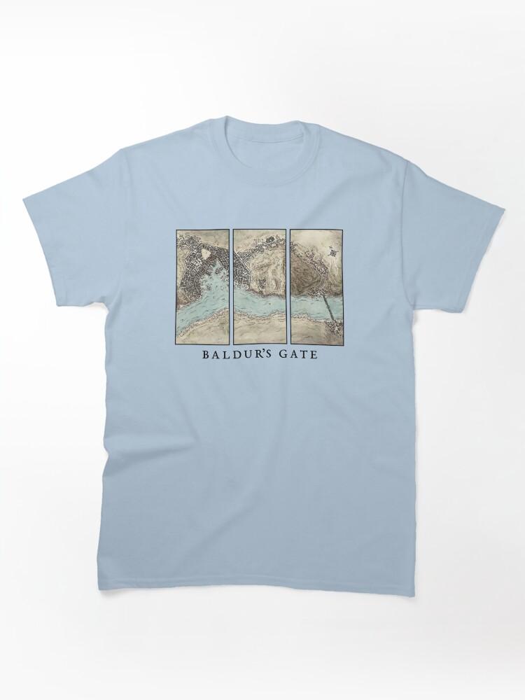 Baldur's Gate Map Classic T-Shirt