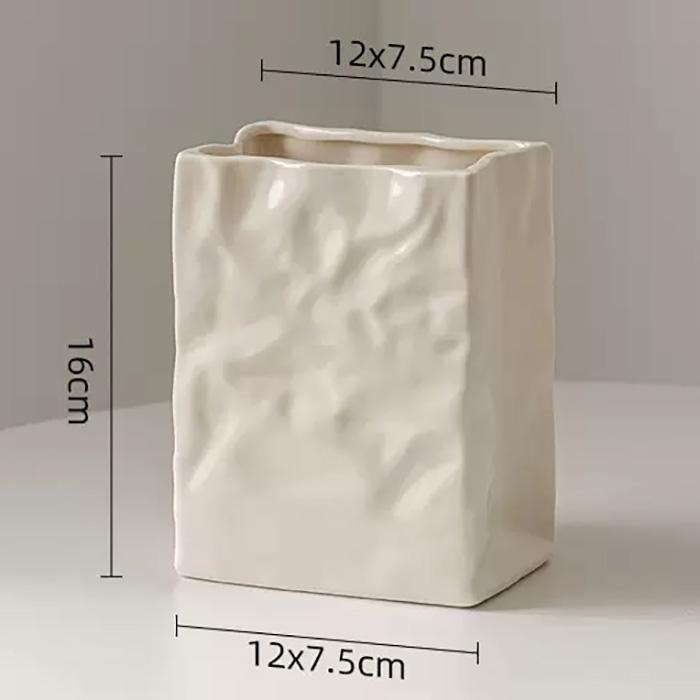 

Ваза Керамическая ваза Европейская классическая ваза Домашняя гостиница Цветочная композиция Модный орнамент Ваза B-S