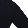 LEDEPT Washable Half-Zip Collar Knit [Navy]