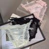 Romantic Cherry Blossom Satin Thongs - High Slit, Lightweight & Breathable