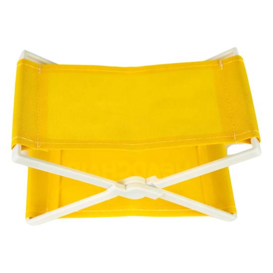 Sdraietta da Spiaggia Vintage Poggiatesta Esterno Pieghevole Cuscino da Spiaggia Portatile Leggero Compatto Telaio a X Poggiatesta Pieghevole