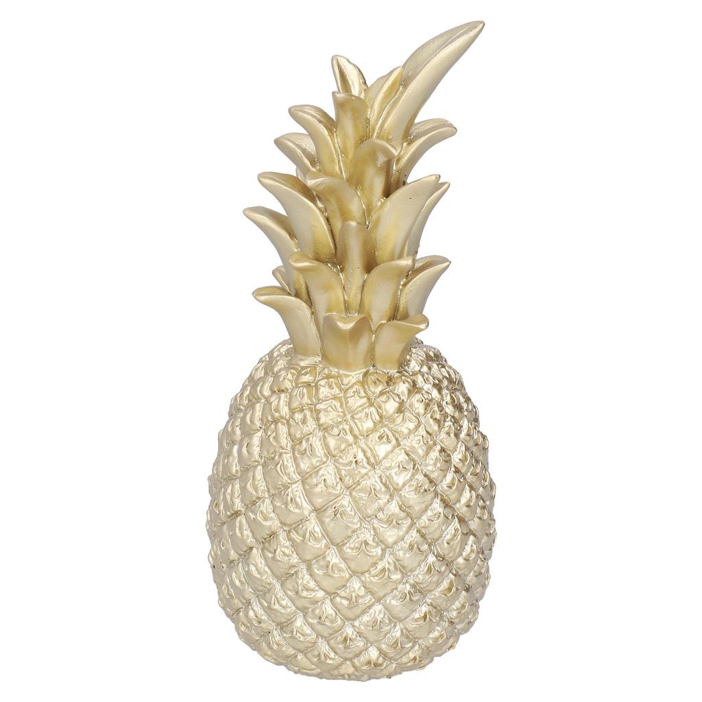 Kunstharz Ananas Dekoration Haushalt Dekorative Ananas Nordische Heim Schreibtischdeko DekorationGold, Mittel