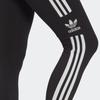 Adidas Originals Color Block Side Stripe Logo Print Slim Fit Sports Pants Women bottoms Black IB7305