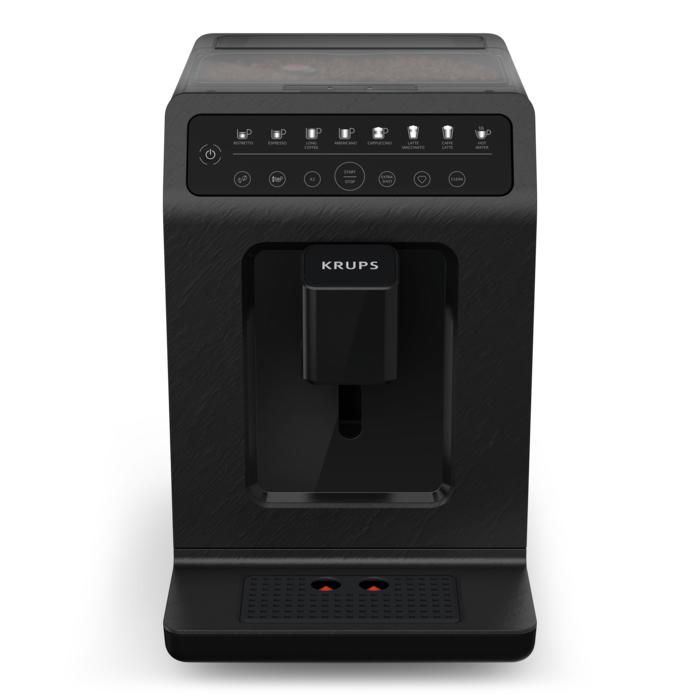 KRUPS, Machine À Café Grains Automatique, 2 Boissons Simultanées, 8 Boissons Préréglées EA897B10