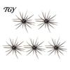 High Resilience Baits 5Pcs Bionic Sea Urchin Lure, 4cm/0.5g, 7cm/1.6g, 9cm/2.8g, 11cm/8.7g Floating Soft Artificial Bait, Fuzzy Lure for Freshwater