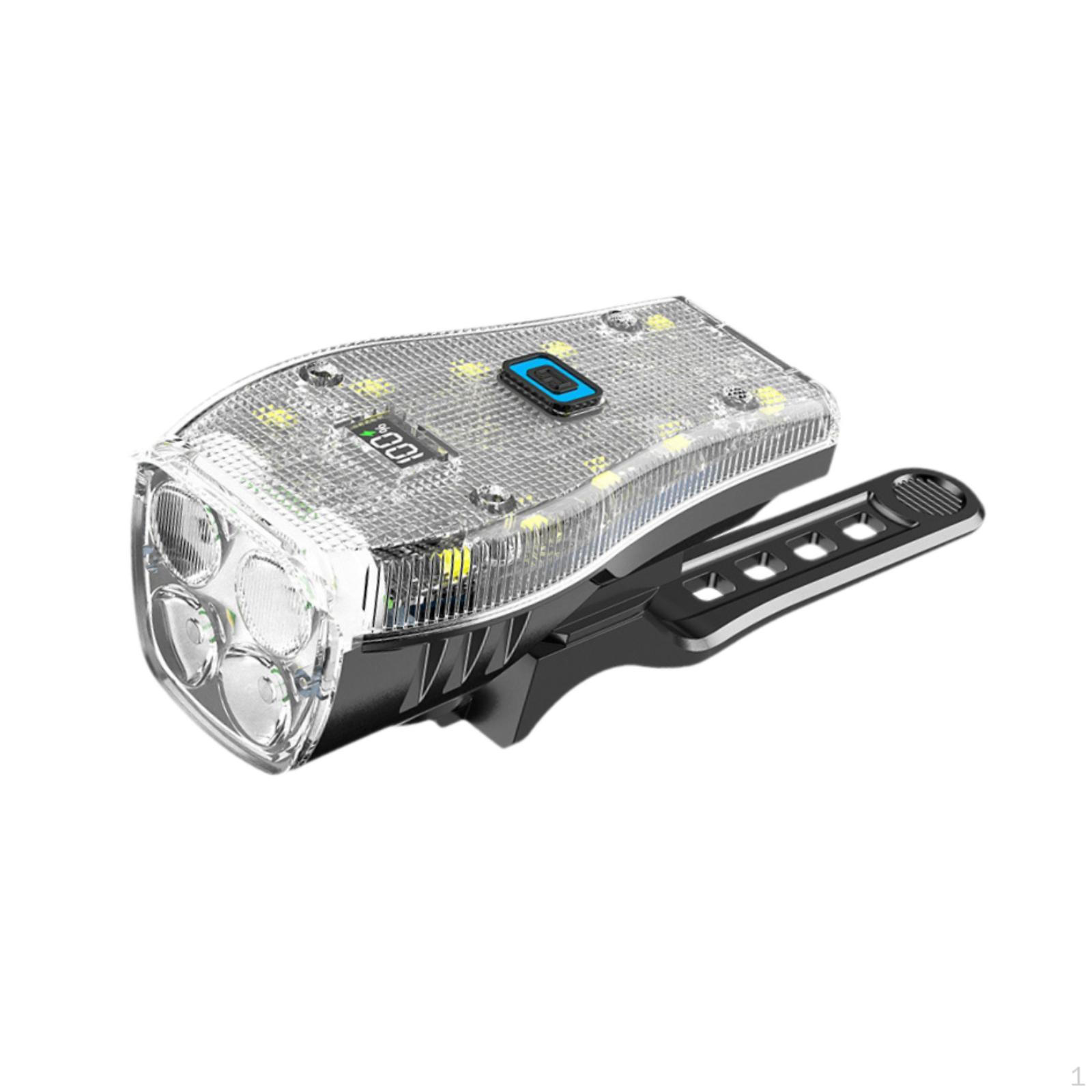 

Яркий передний фонарь для езды на велосипеде ночью Transparent