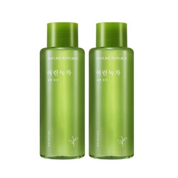 

М який тонік Nature Republic Young Green Tea, 155 мл, 2 шт.