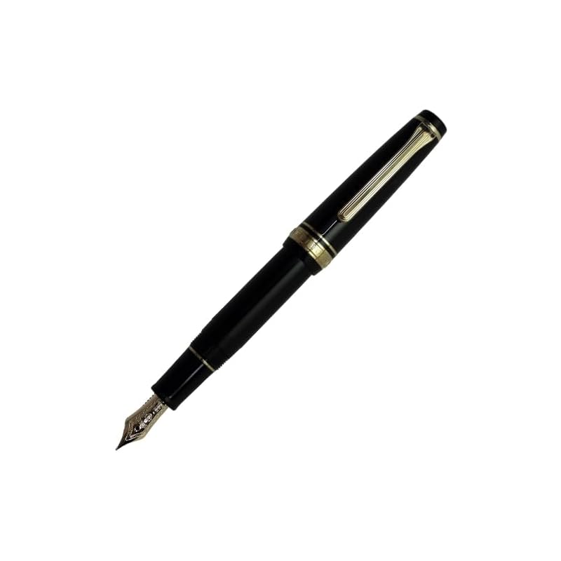 

fountain pen professional gear slim mini gold EF Extra fine black 11-1303-120